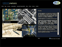 Tablet Screenshot of ceeconengineers.com